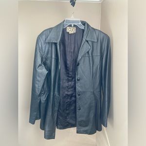 Women’s Clio Leather Jacket. 14.